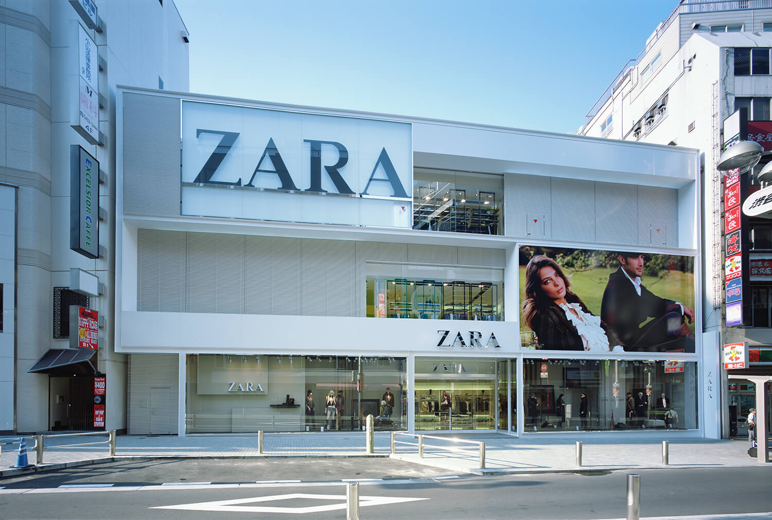 Zara 渋谷店 株式会社キー オペレーション 一級建築士事務所