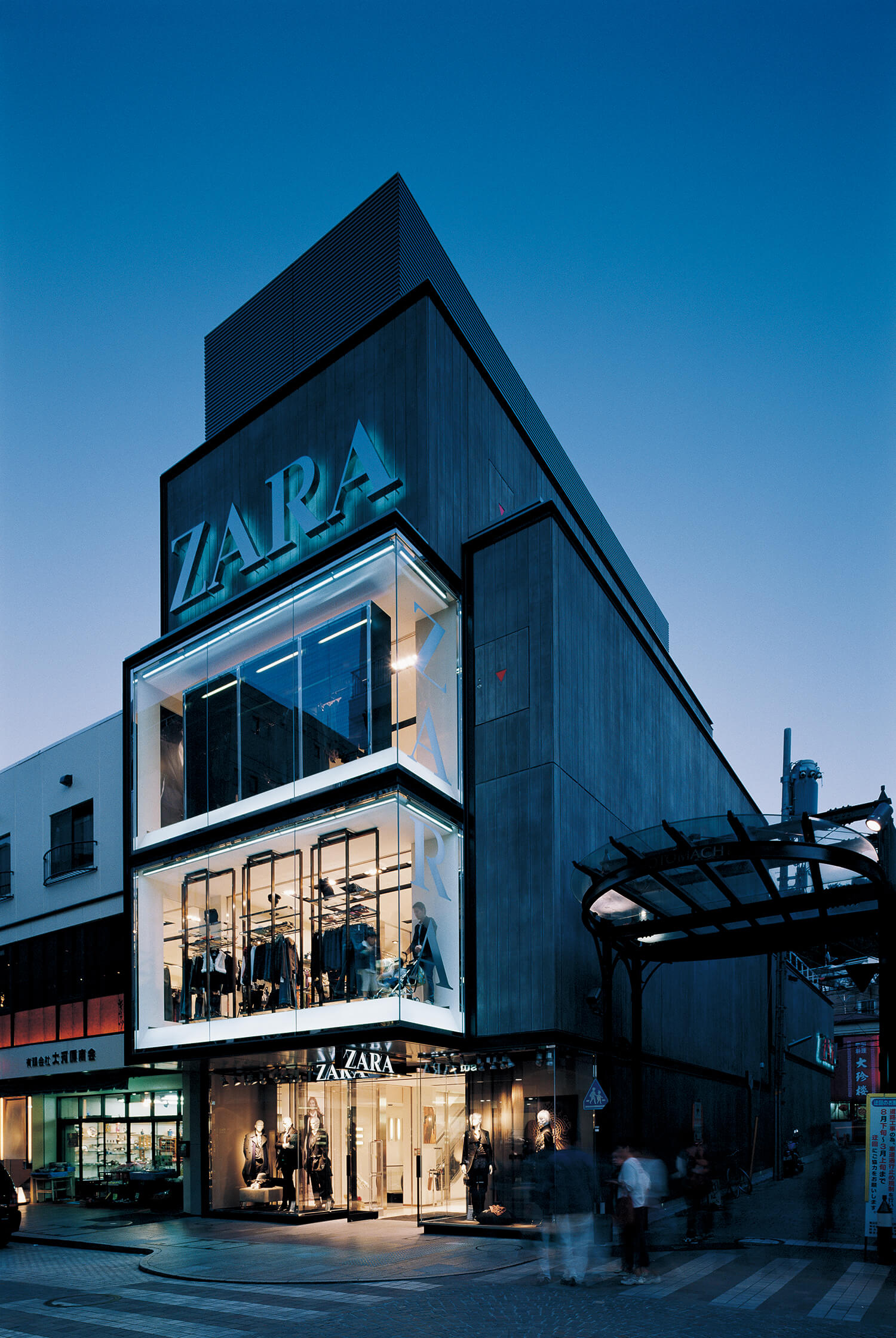 Zara 横浜元町店 株式会社キー オペレーション 一級建築士事務所