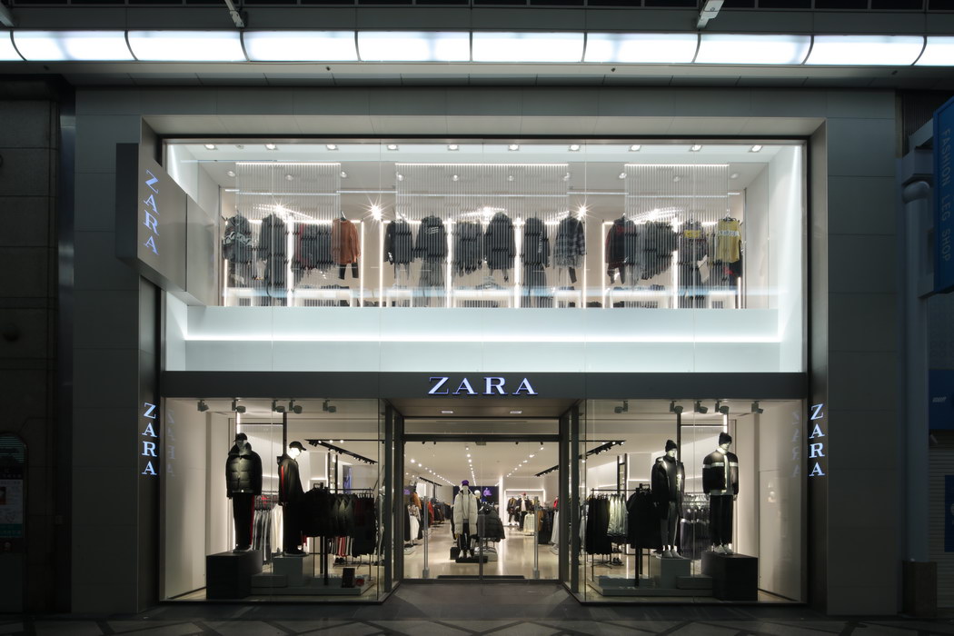 Zara心斎橋店 メンズ キッズ館 株式会社キー オペレーション 一級建築士事務所